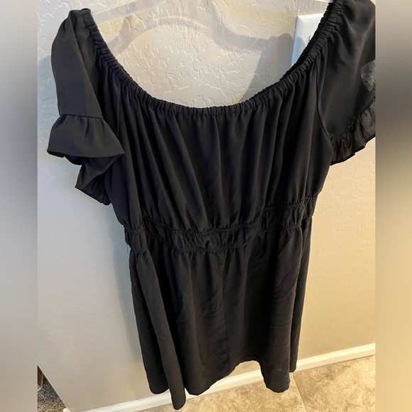 Romwe Short black casual cocktail dress - Picture 1 of 2